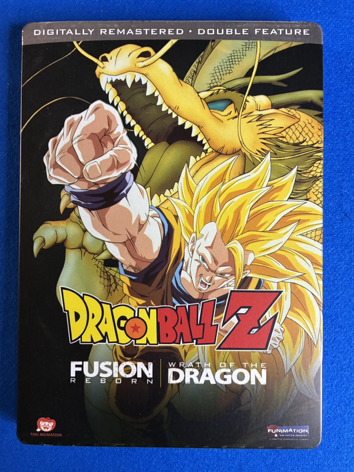 Dragon Ball Z – Fusion Reborn/Wrath of the Dragon (DVD, 2009) Steelbook