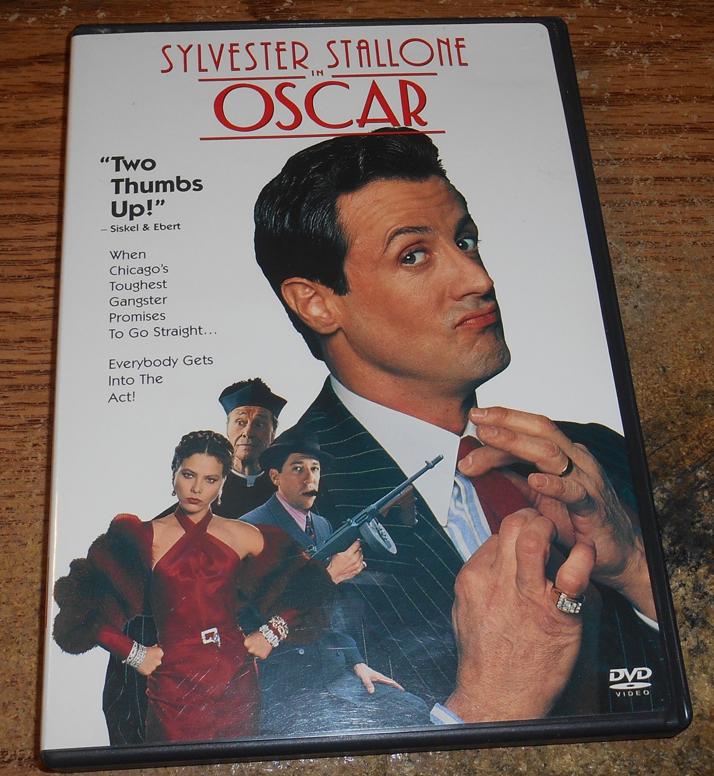 OSCAR 1991 DVD/A JOHN LANDIS FILM/SYLVESTER STALLONE/TIM CURRY/CULT CLASSIC/OOP!