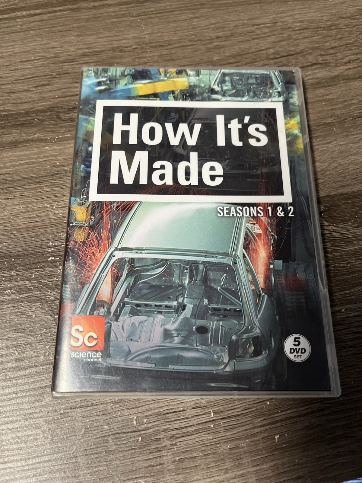 How It’s Made Seasons 1 & 2 DVD 5-Disc Set 2010 Science Channel Missing disc 1