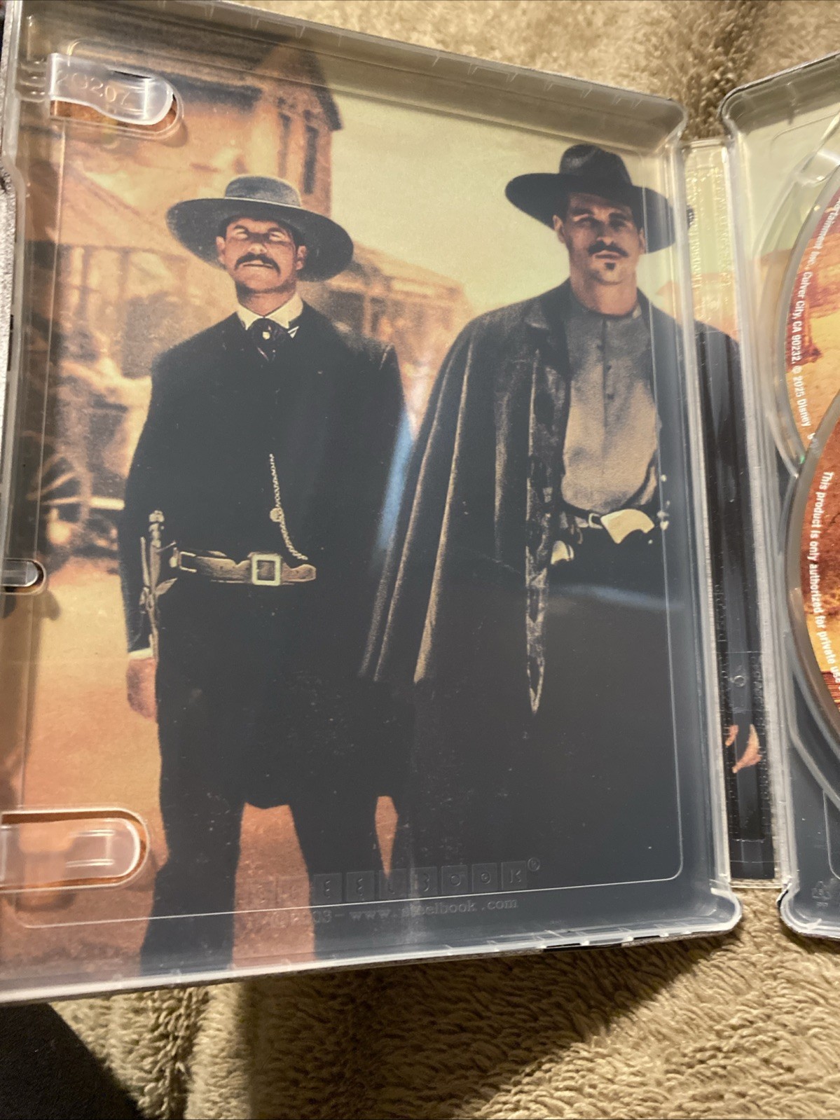 TOMBSTONE (4K UHD Blu-Ray 1993) Steelbook, Kurt Russell Val Kilmer OOP