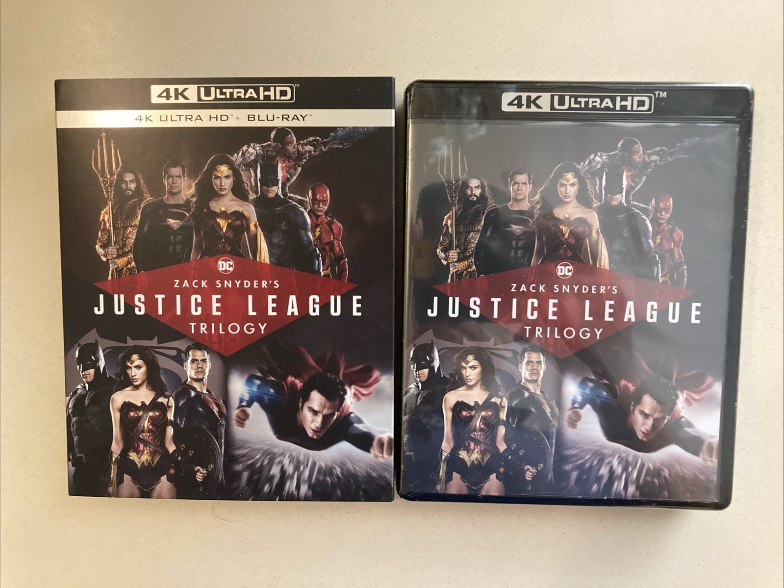 Zack Snyder’s Justice League Trilogy (Ultra HD, 2011) Brand NEW with Slipcase!