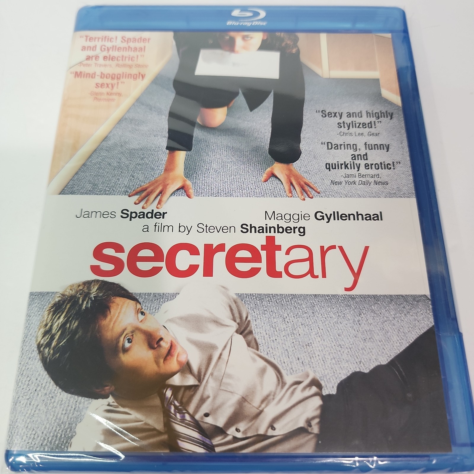 New Sealed 2002 Secretary Blu-ray Disc James Spader Maggie Gyllenhaal Lionsgate