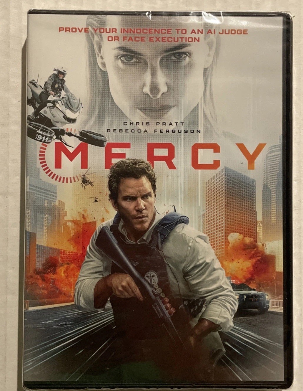 Mercy (DVD, 2026) Brand New Sealed – Free Shipping