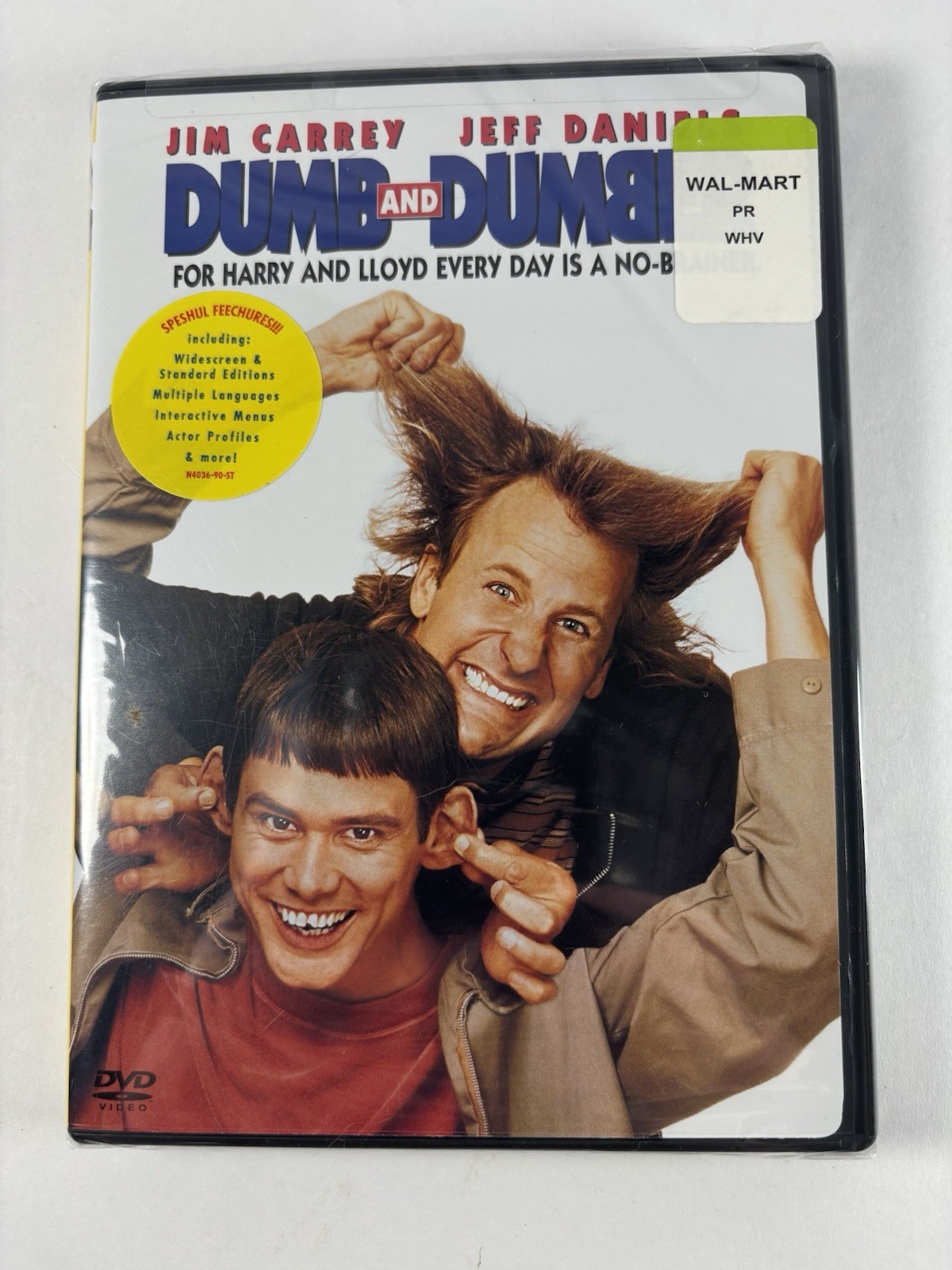 Dumb and Dumber DVD Widescreen & Standard Editions BRAND NEW Sealed