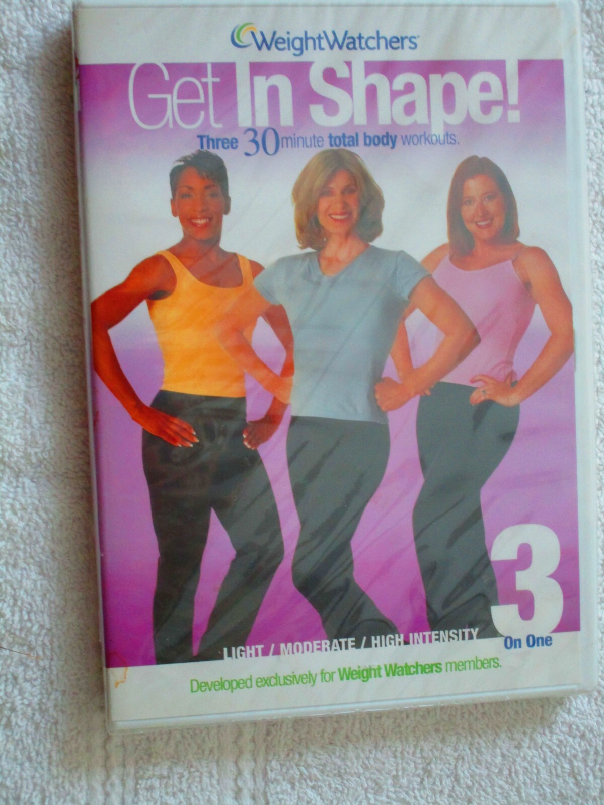 Weight Watchers: Get in Shape DVD (Three 30 Minute Total Body Workouts) 2003