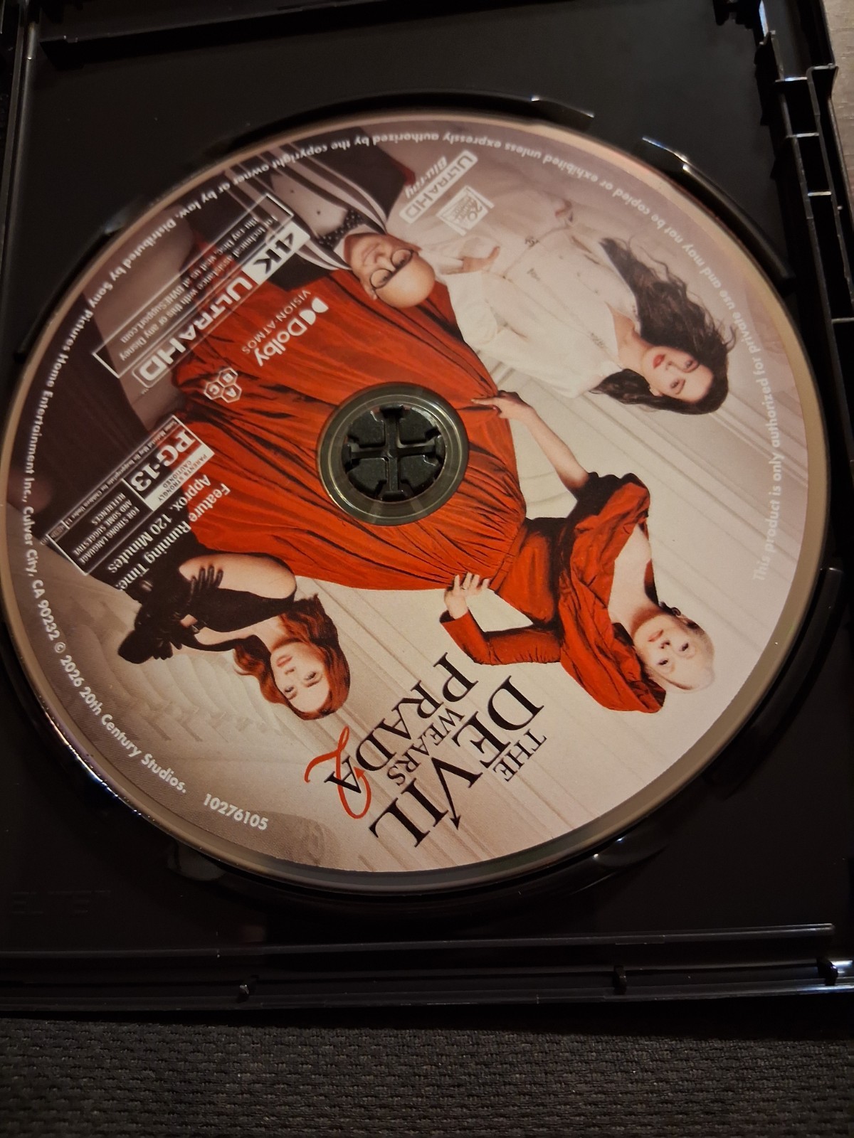 The Devil Wears Prada 2 Like New 4K UHD in original case. NO BLURAY OR DIGITAL.