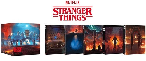 Stranger Things: The Complete Series (Deluxe Edition) [New 4K UHD Blu-ray] Wit