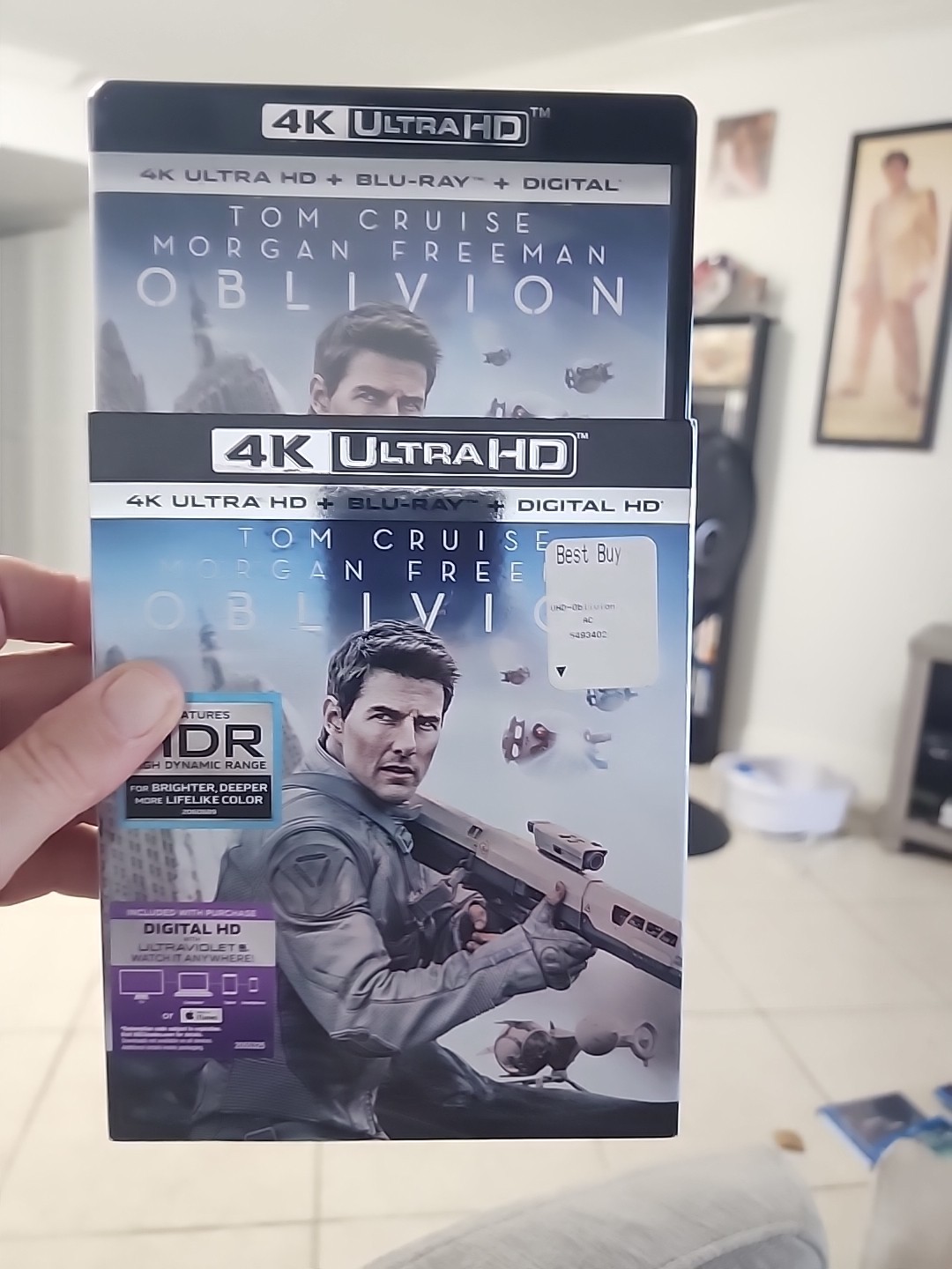 Oblivion (4K Ultra HD, Blu-ray, No Digital, With Slipcover 2013)
