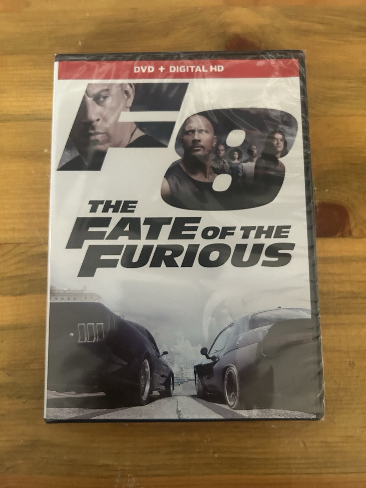 Universal Studios The Fate of the Furious DVD Digital HD Vin Diesel Widescreen
