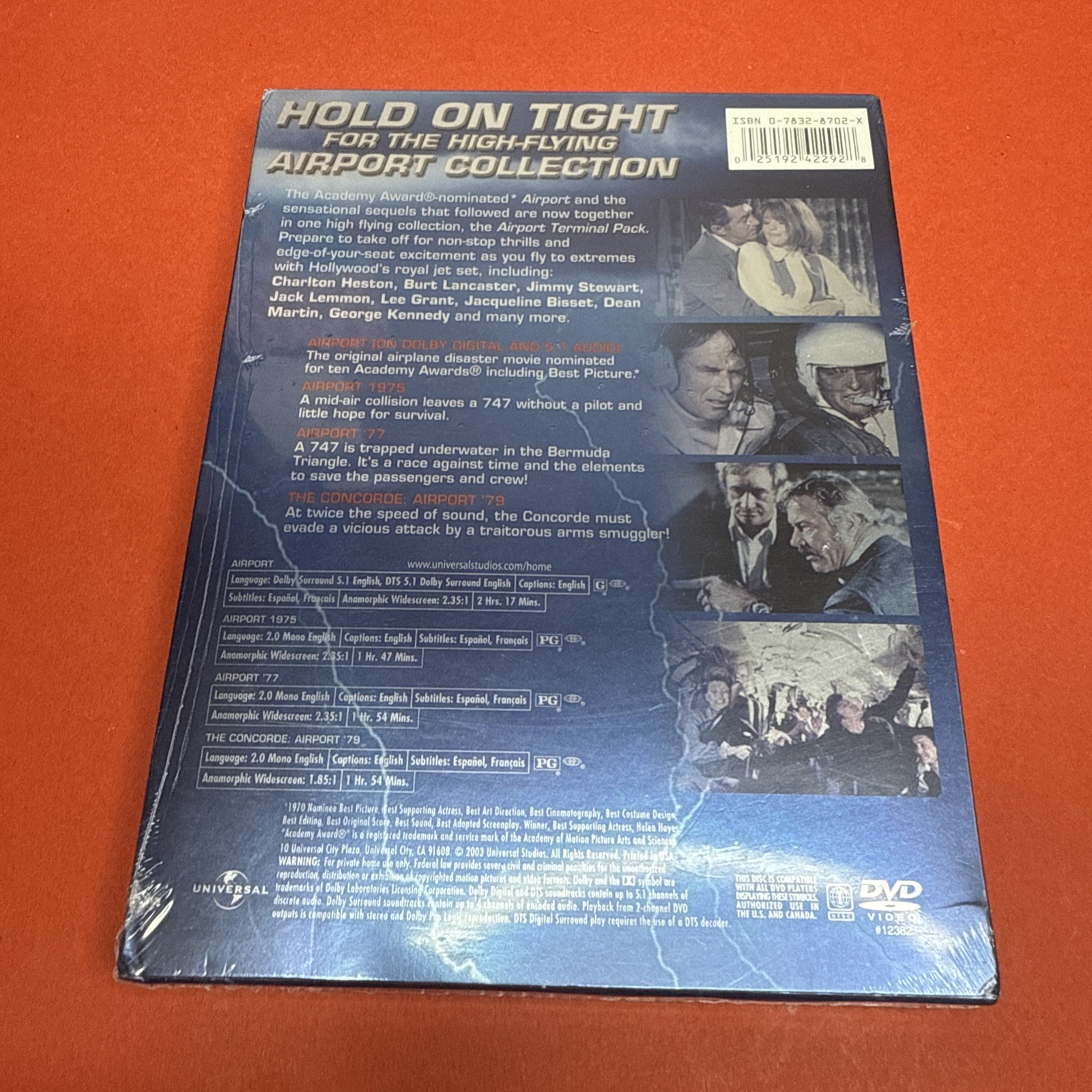 NEW Airport Terminal Pack (DVD, 2004, 2-Disc Set, Four Films On Two DVDs)