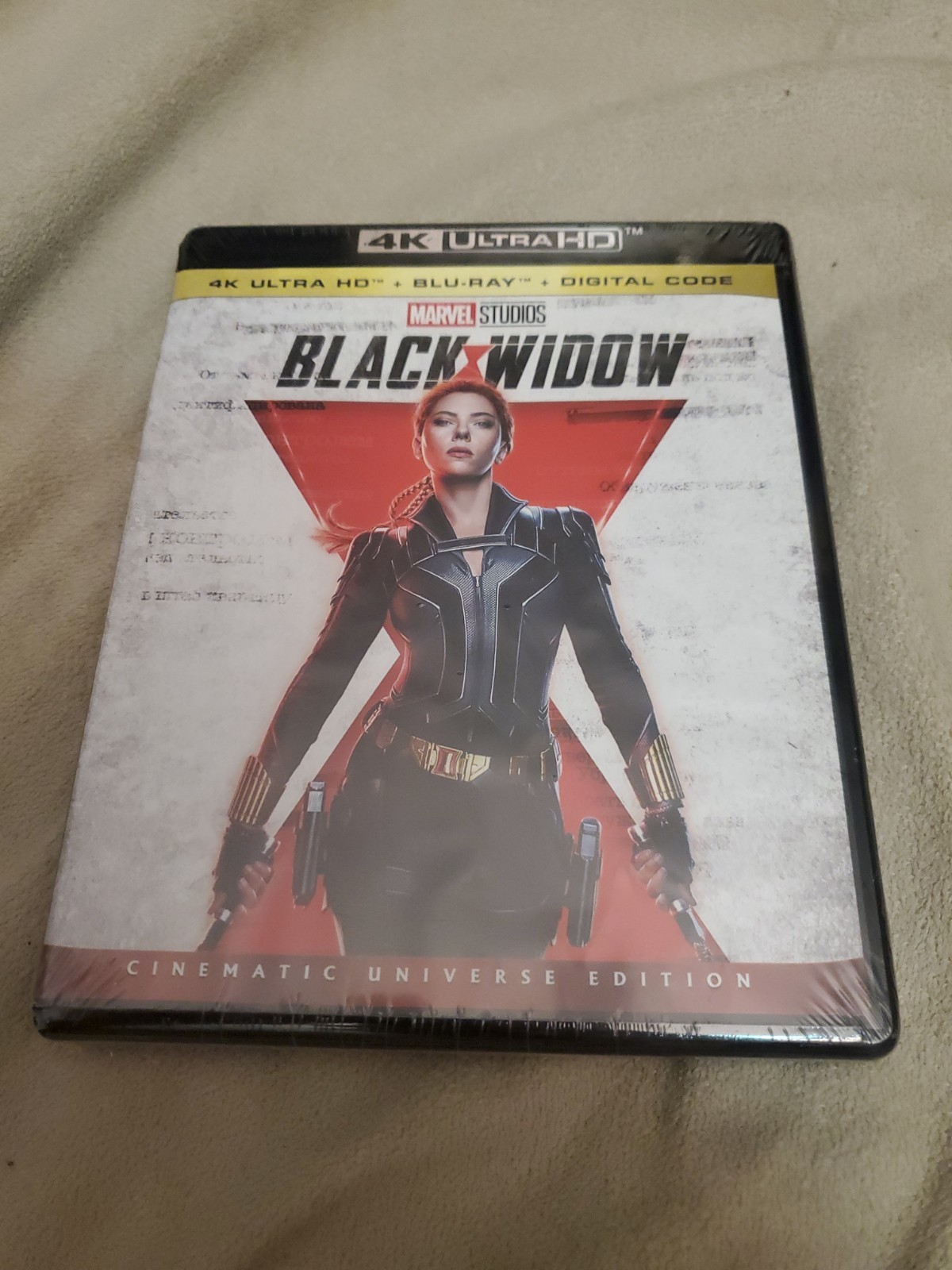 Black Widow 4K Ultra HD + Blu-Ray + Digital Marvel – New
