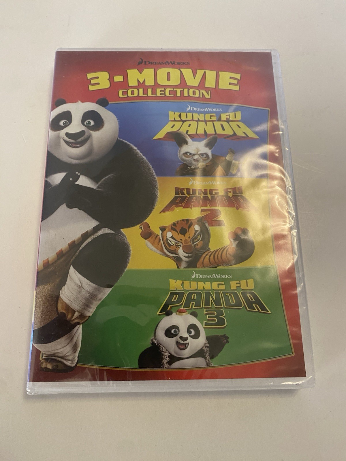 New! Kung Fu Panda 3-Movie Collection (DVD) Sealed 1, 2, 3 Jack Black Po Destiny