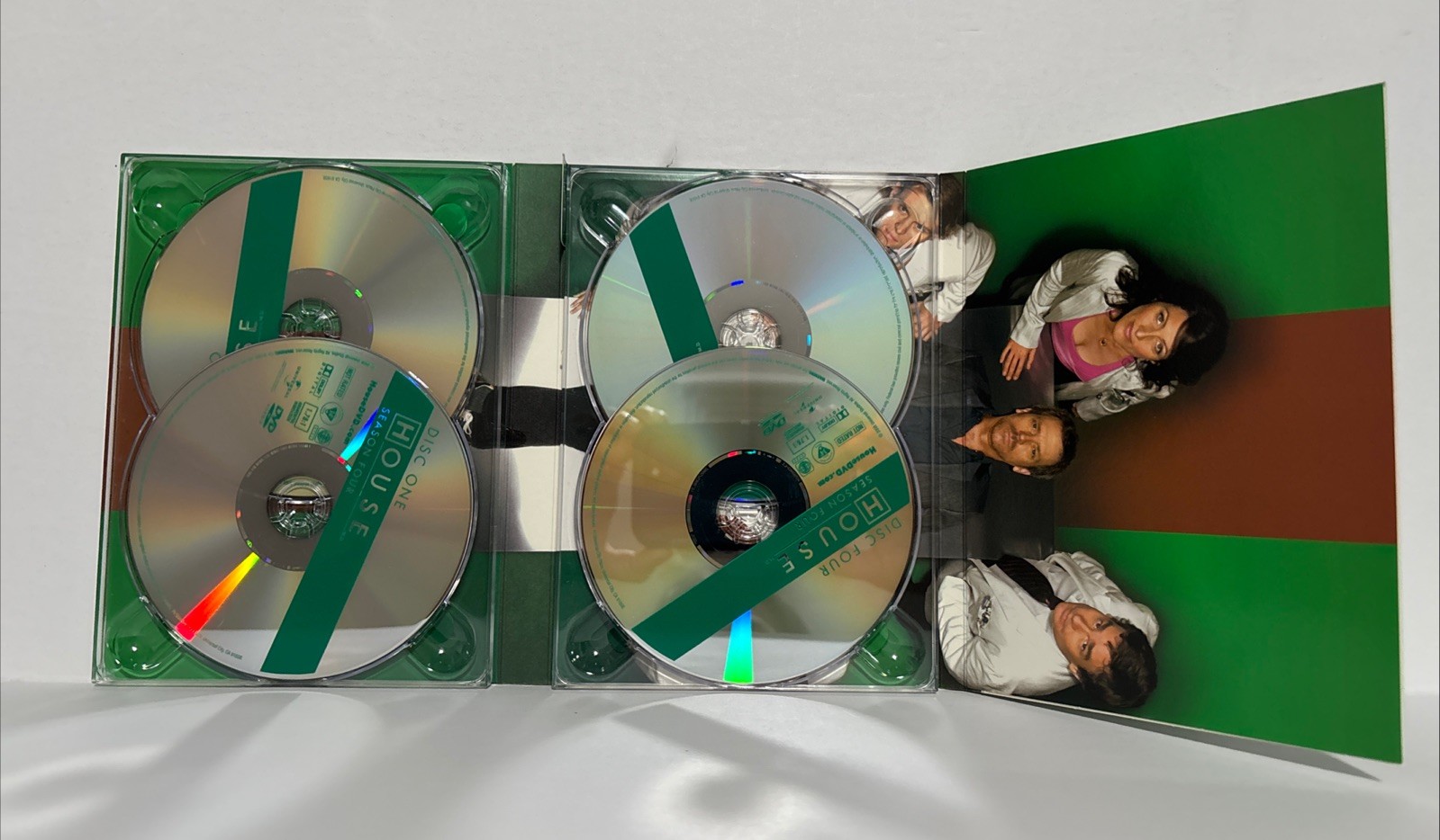 House M.D. Seasons 1-4 DVD Box Sets TV Series Hugh Laurie Medical Drama Set