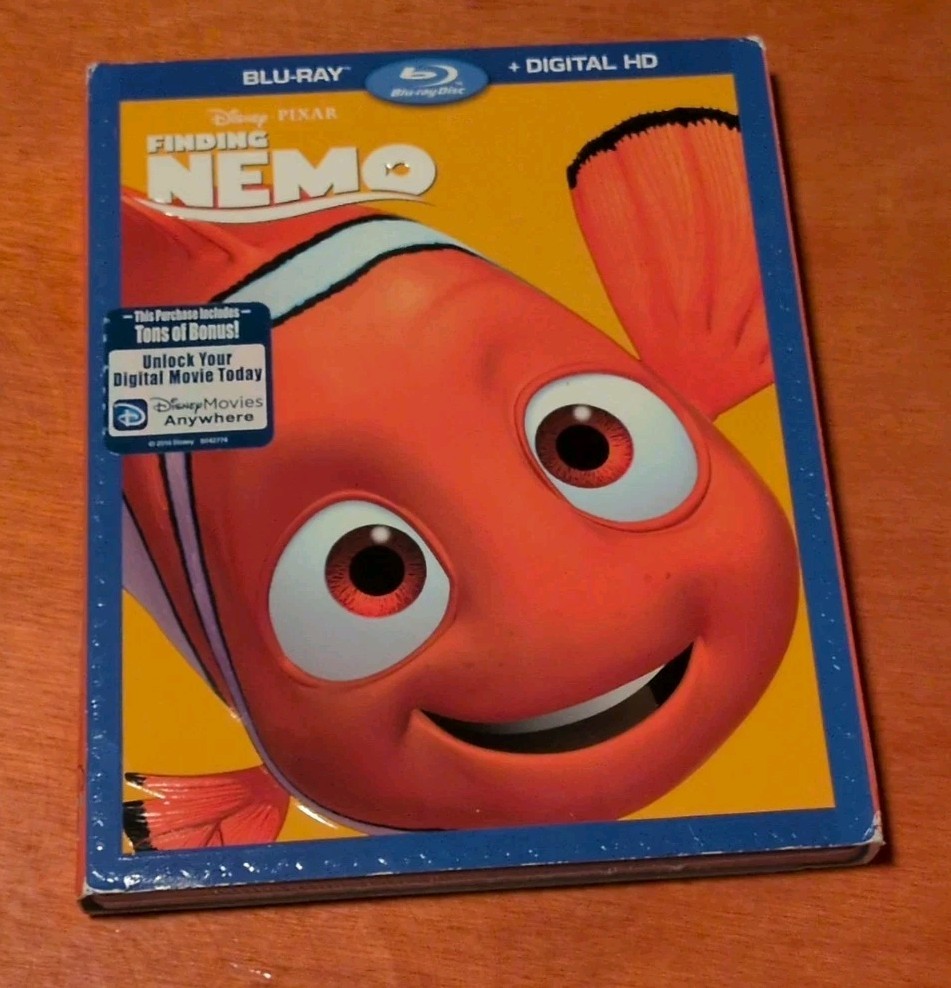 Finding Nemo Blu-ray Disney Pixar Albert Brooks Andrew Stanton Ellen Degeneres