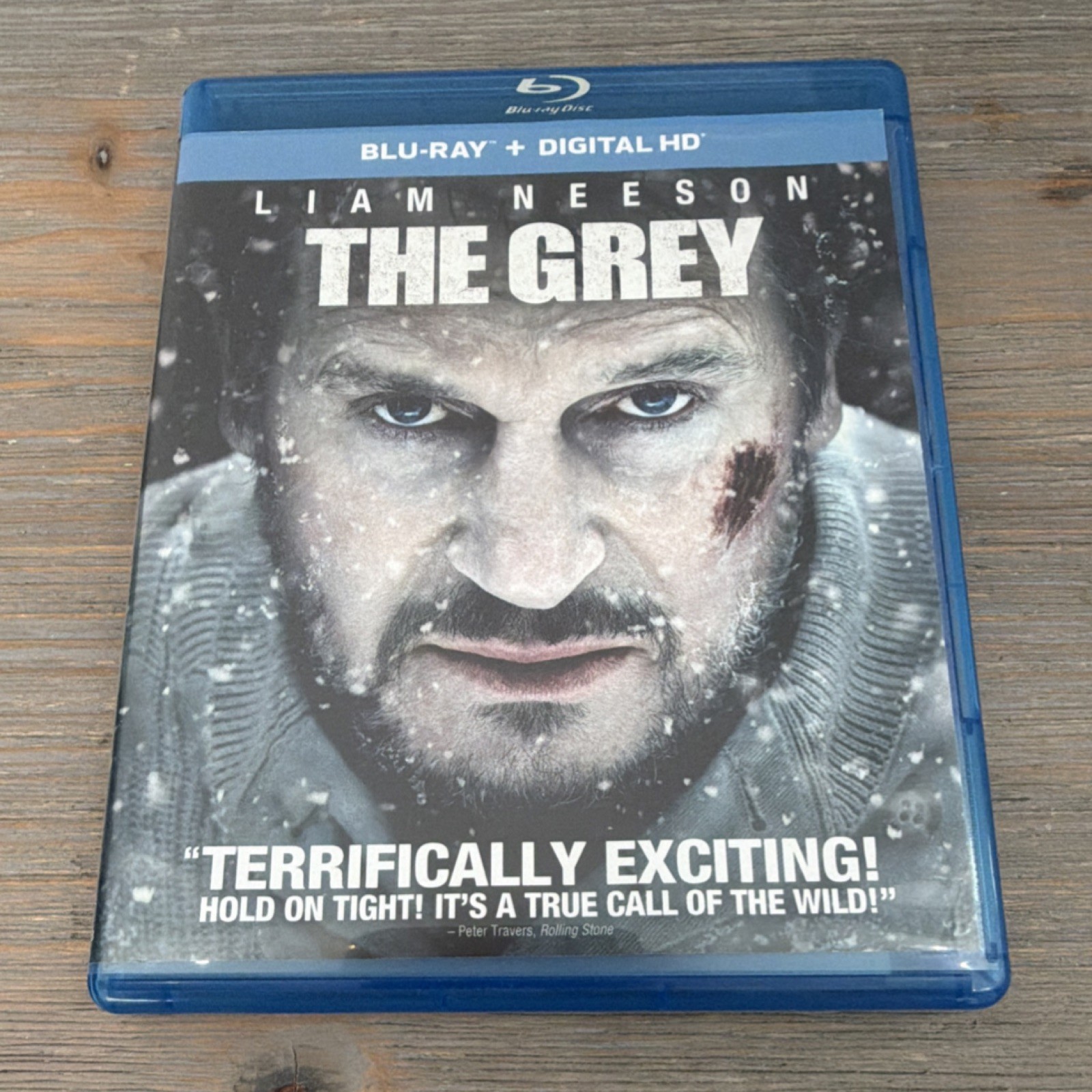 Universal Studios The Grey Blu-ray + Digital HD Liam Neeson Survival Features
