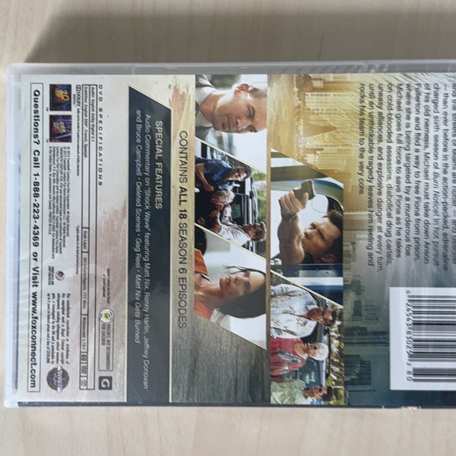 Burn Notice Complete Seasons 1-6 DVD Widescreen English TV-14