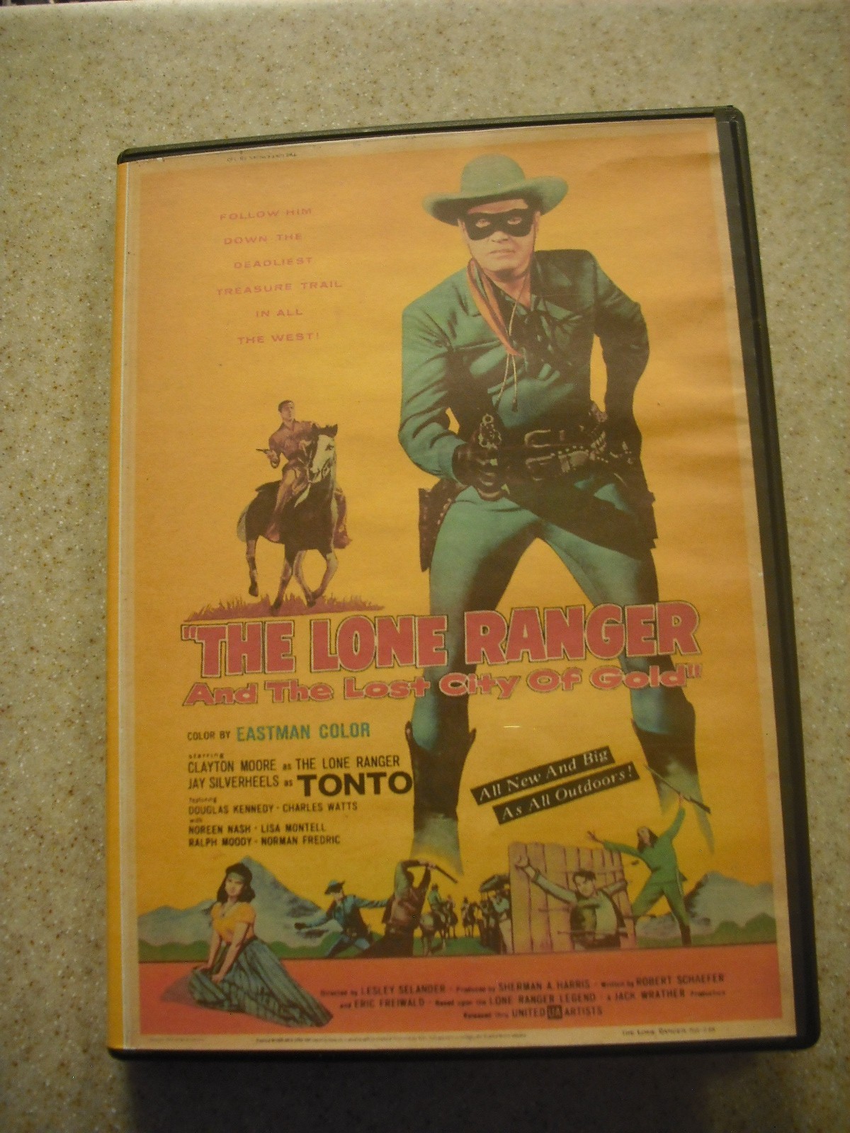 The Lone Ranger DVD- 2 Episodes, 81 Minutes