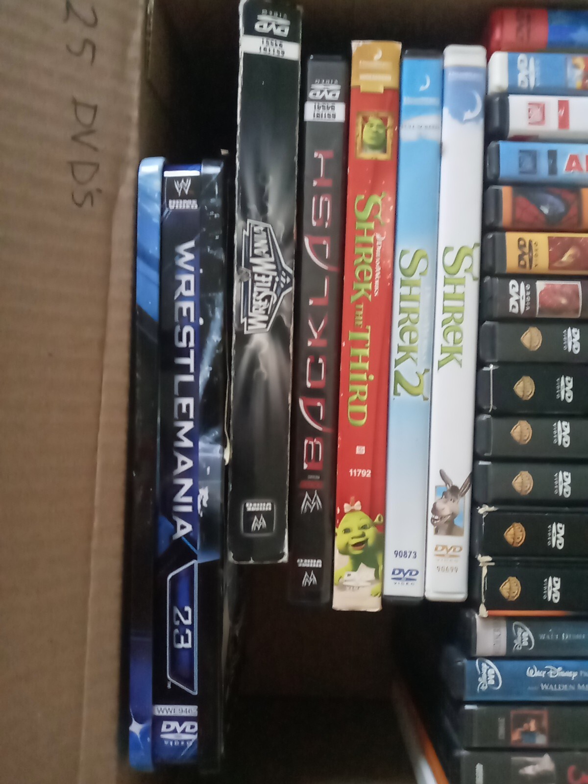 Lot Of 25 Dvds PG, PG-13 and TV-14, Sets Harry Potter Pirates Of The Caribbean