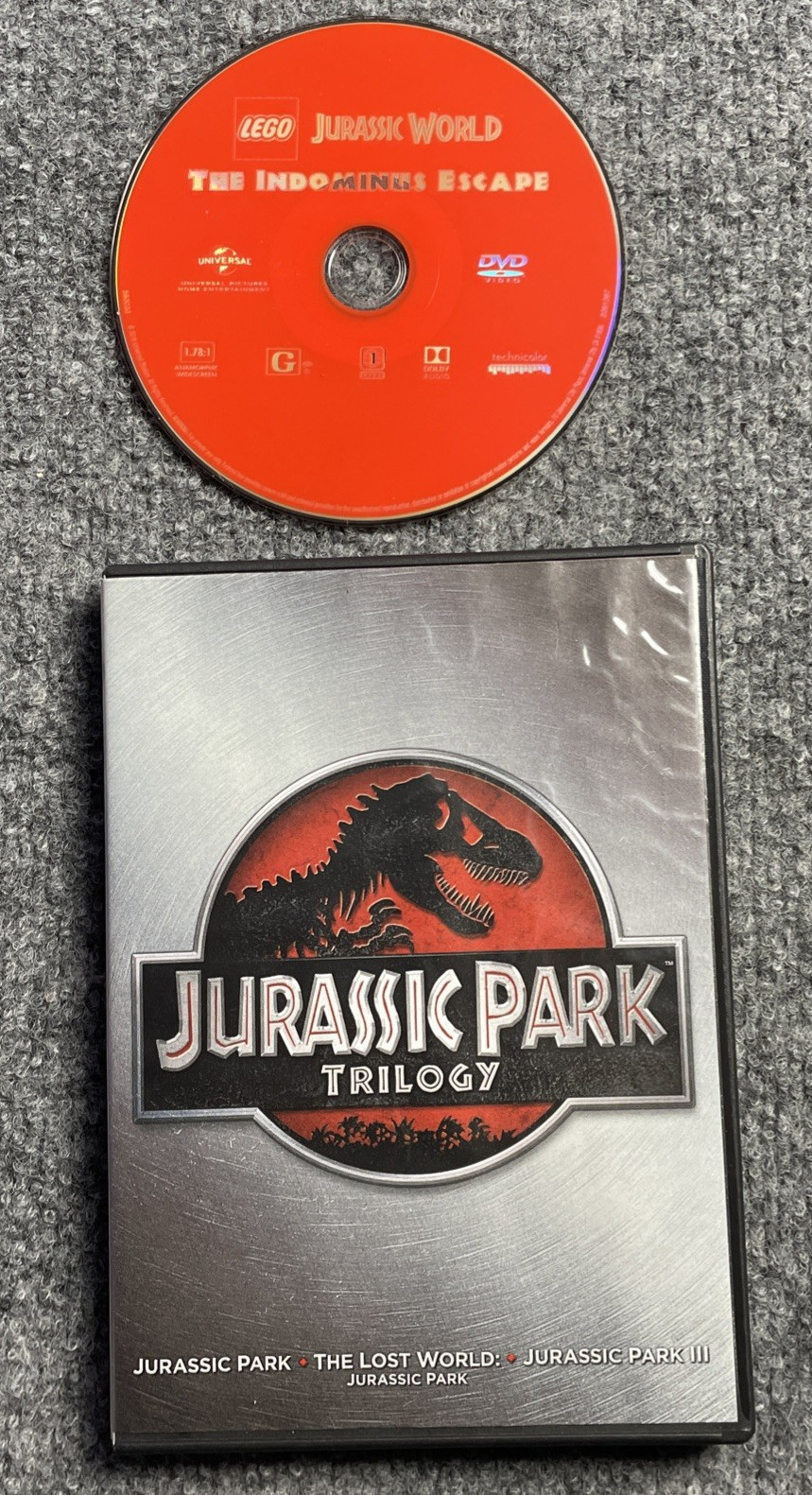 Jurassic Park Trilogy Jurassic Park The Lost World Jurassic Park Lego