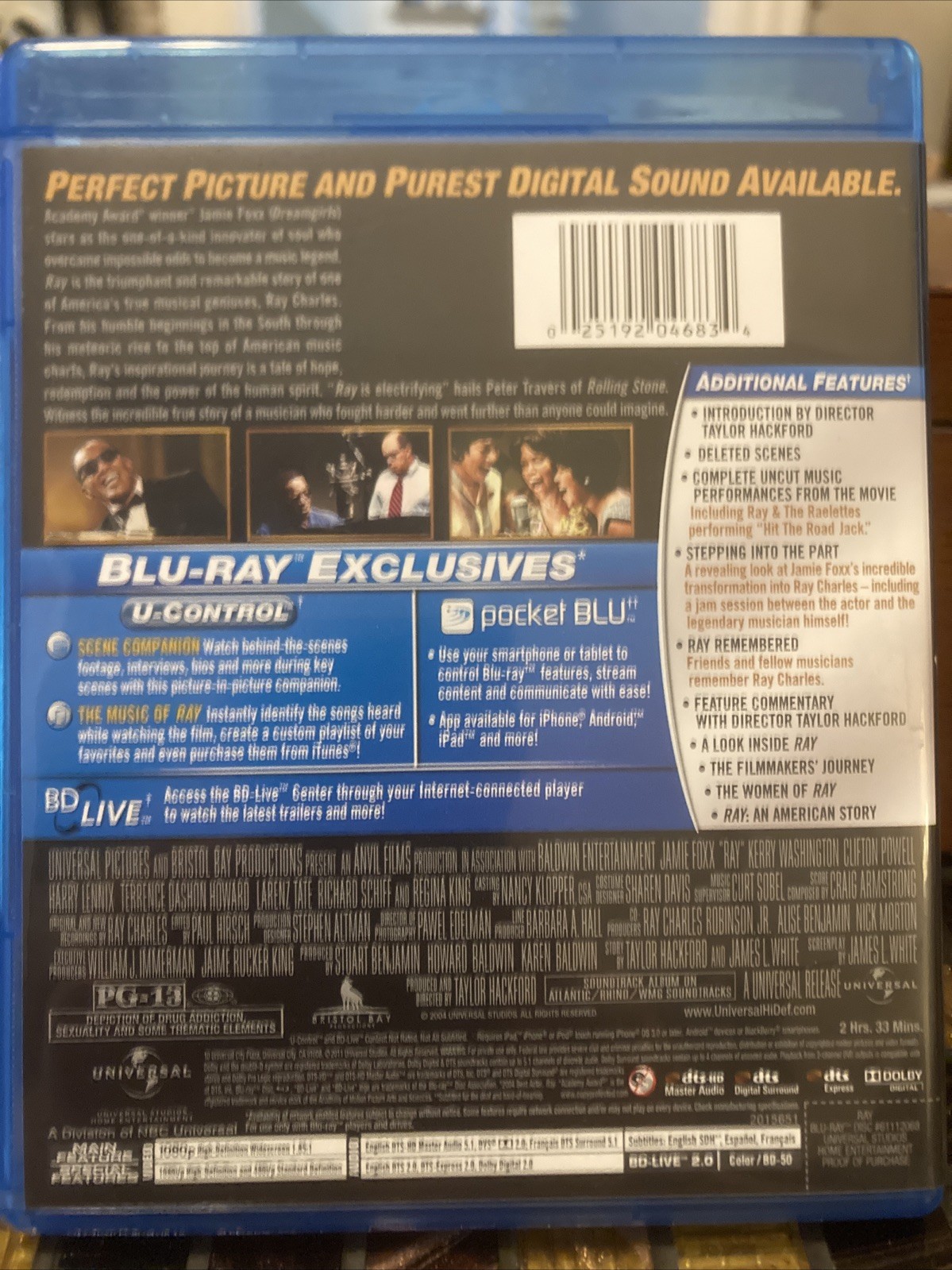 Ray (Blu-ray, 2004)