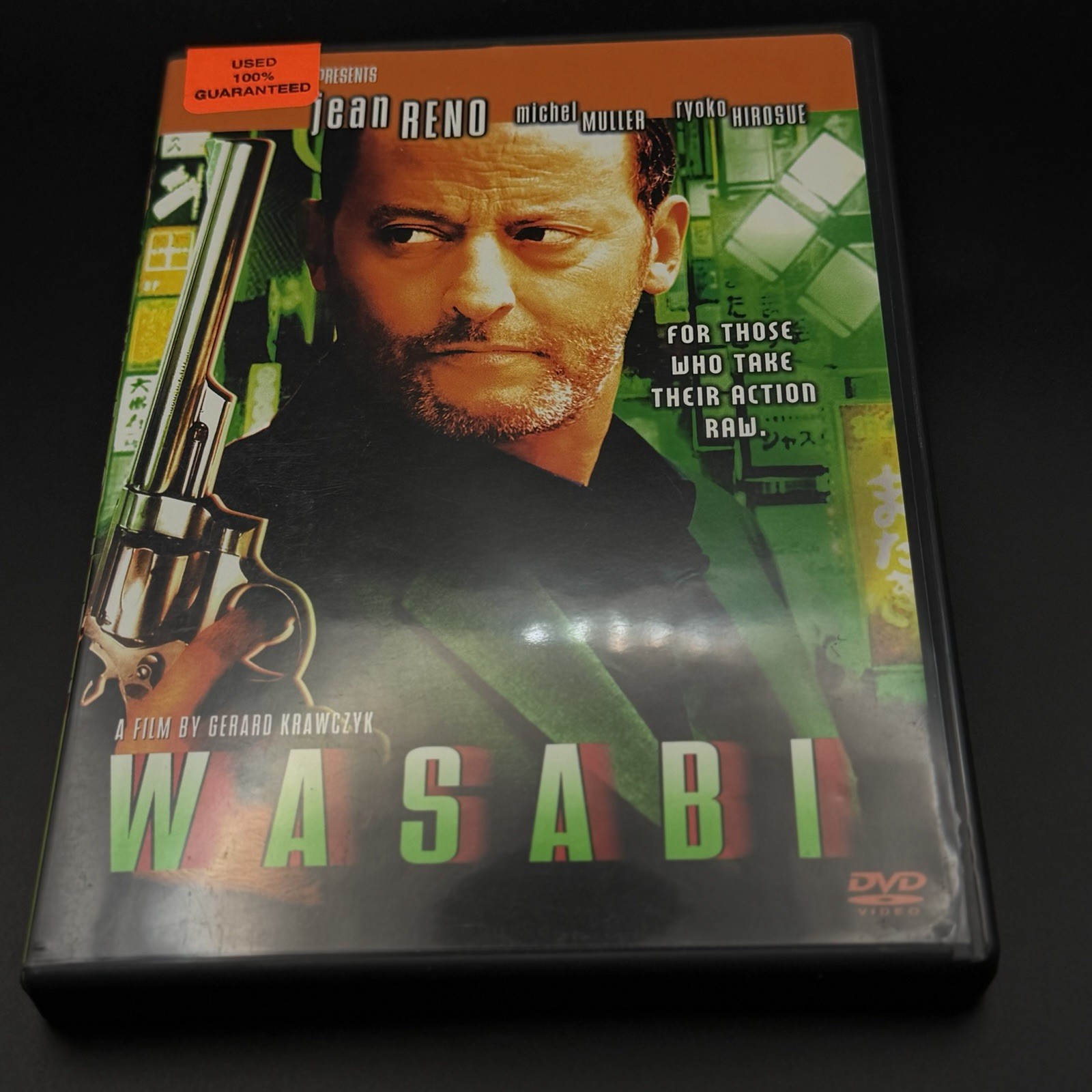 Wasabi DVD Jean Reno R 2002 Sony Pictures 94 Min Widescreen Subtitles