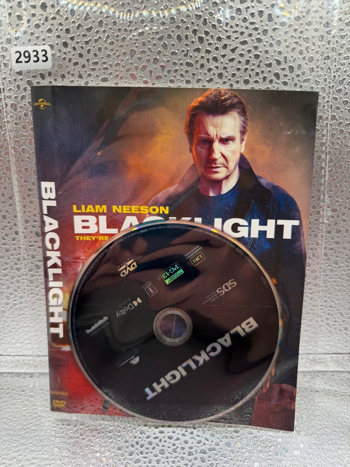 BLACKLIGHT DVD 2022 Widescreen Liam Neeson Action Thriller Dolby Audio