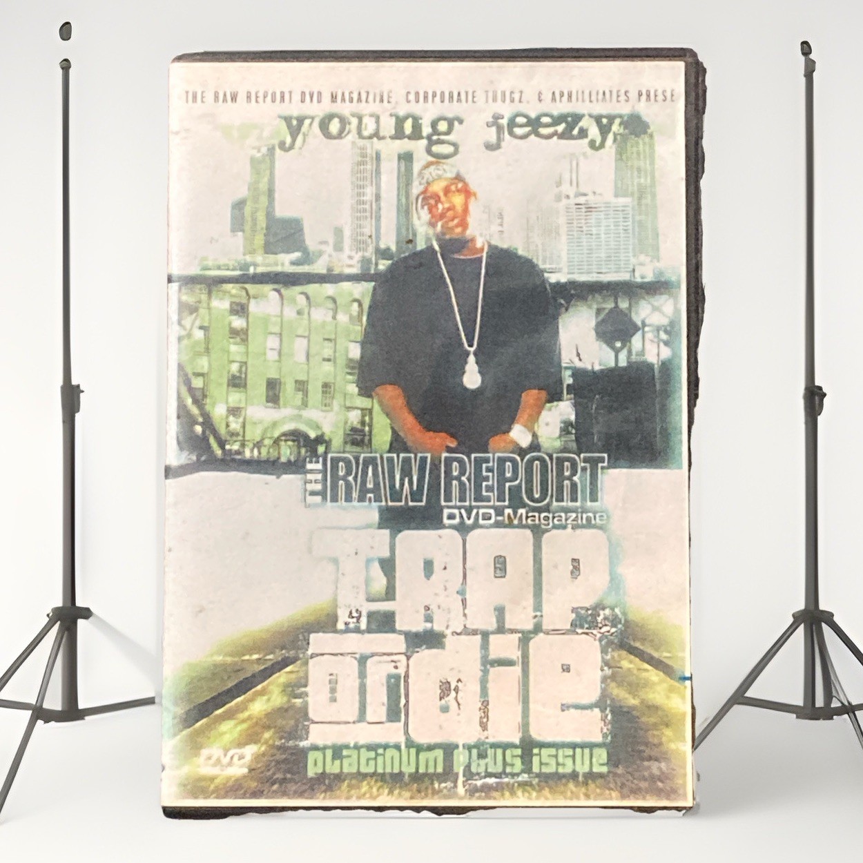 The Raw Report Young Jeezy Trap Or Die Platinum Plus Issue DVD RARE!