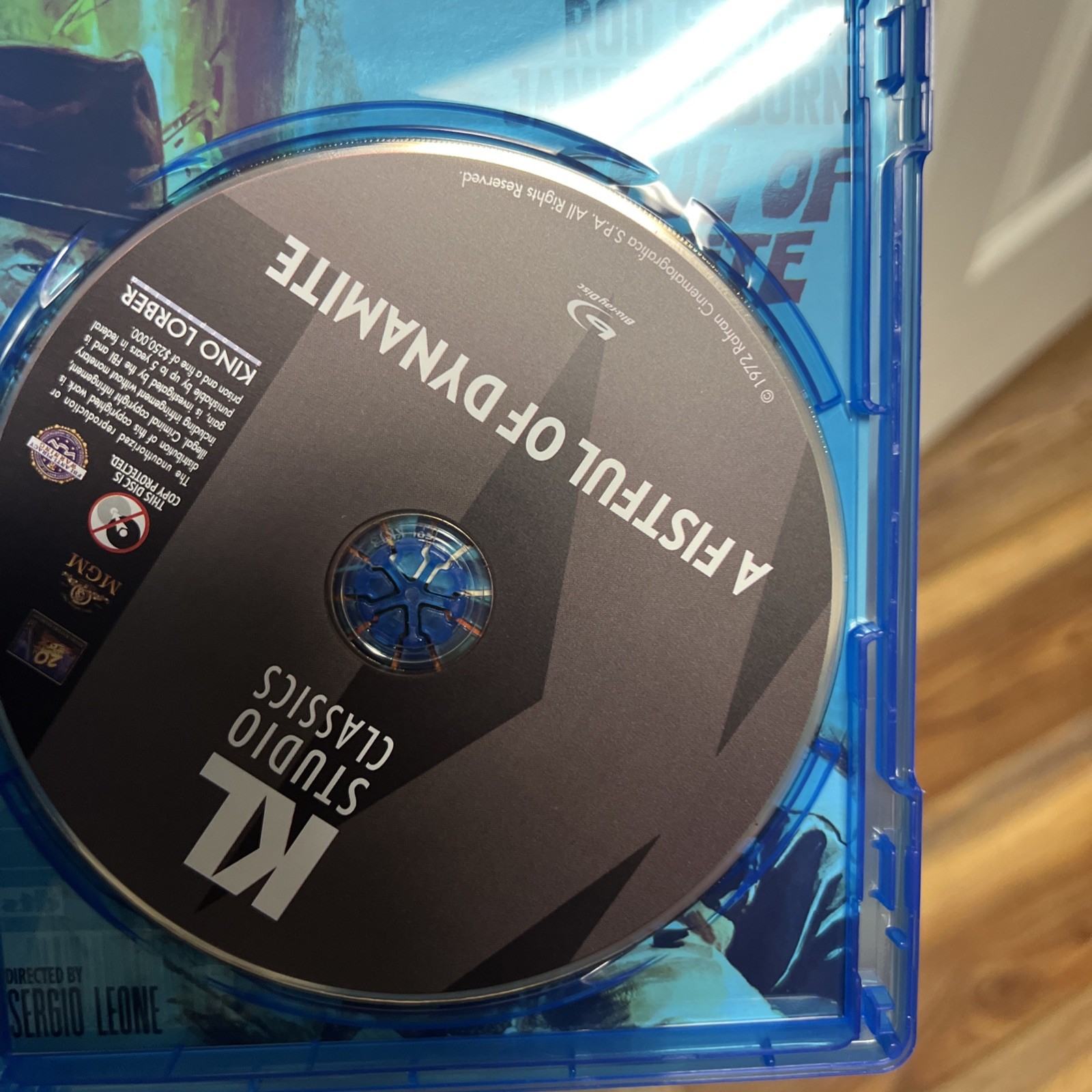 A Fistful of Dynamite (1971) w/slipcover Kino Lorber Blu-ray