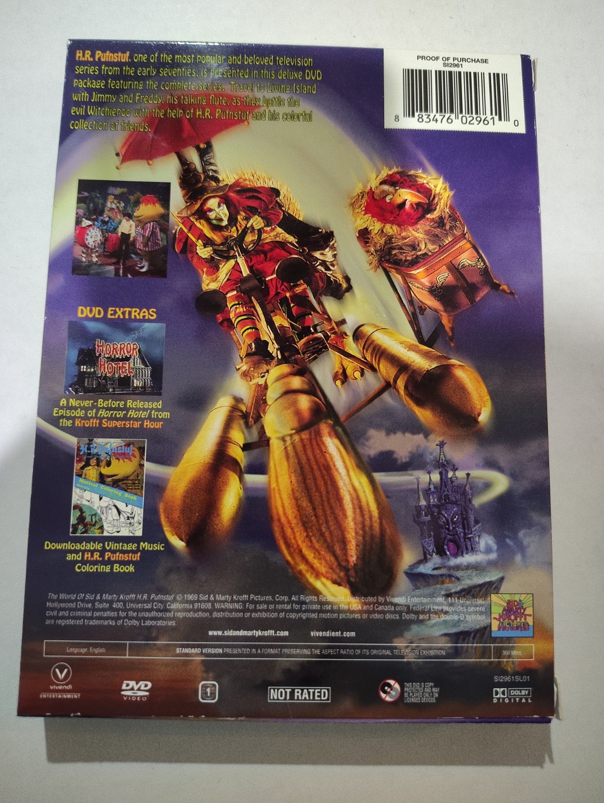 H.R. Pufnstuf: The Complete Series (DVD, 2011, 3-Disc Set)