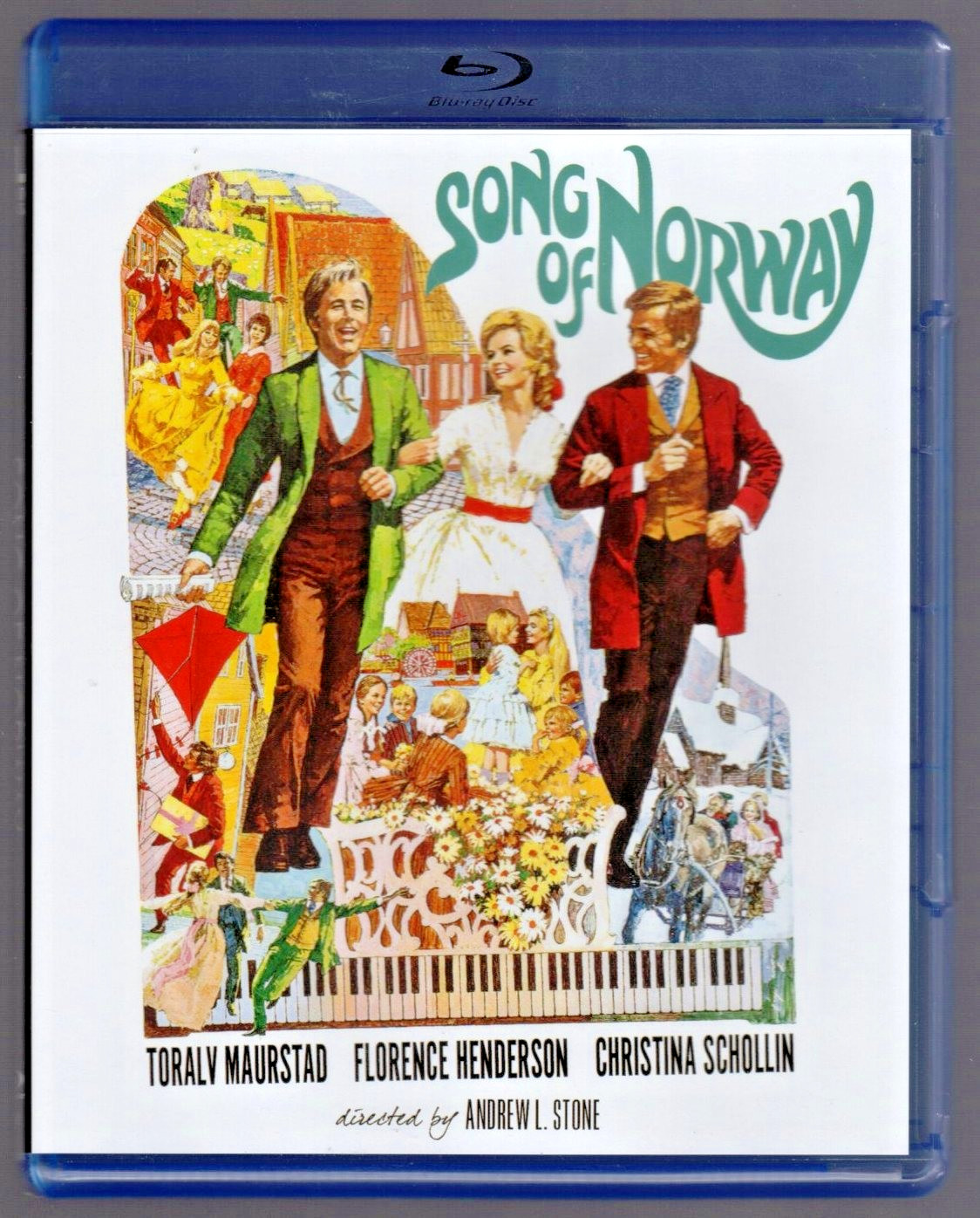 SONG of NORWAY (1970) Edvard GRIEG Florence Henderson KL Blu-Ray GREAT Condition