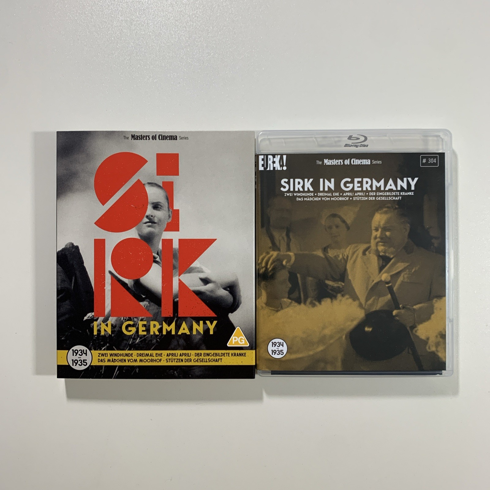 Sirk in Germany 1934-1935 – Eureka Limited Blu-ray (Region B) w OOP Slipcover