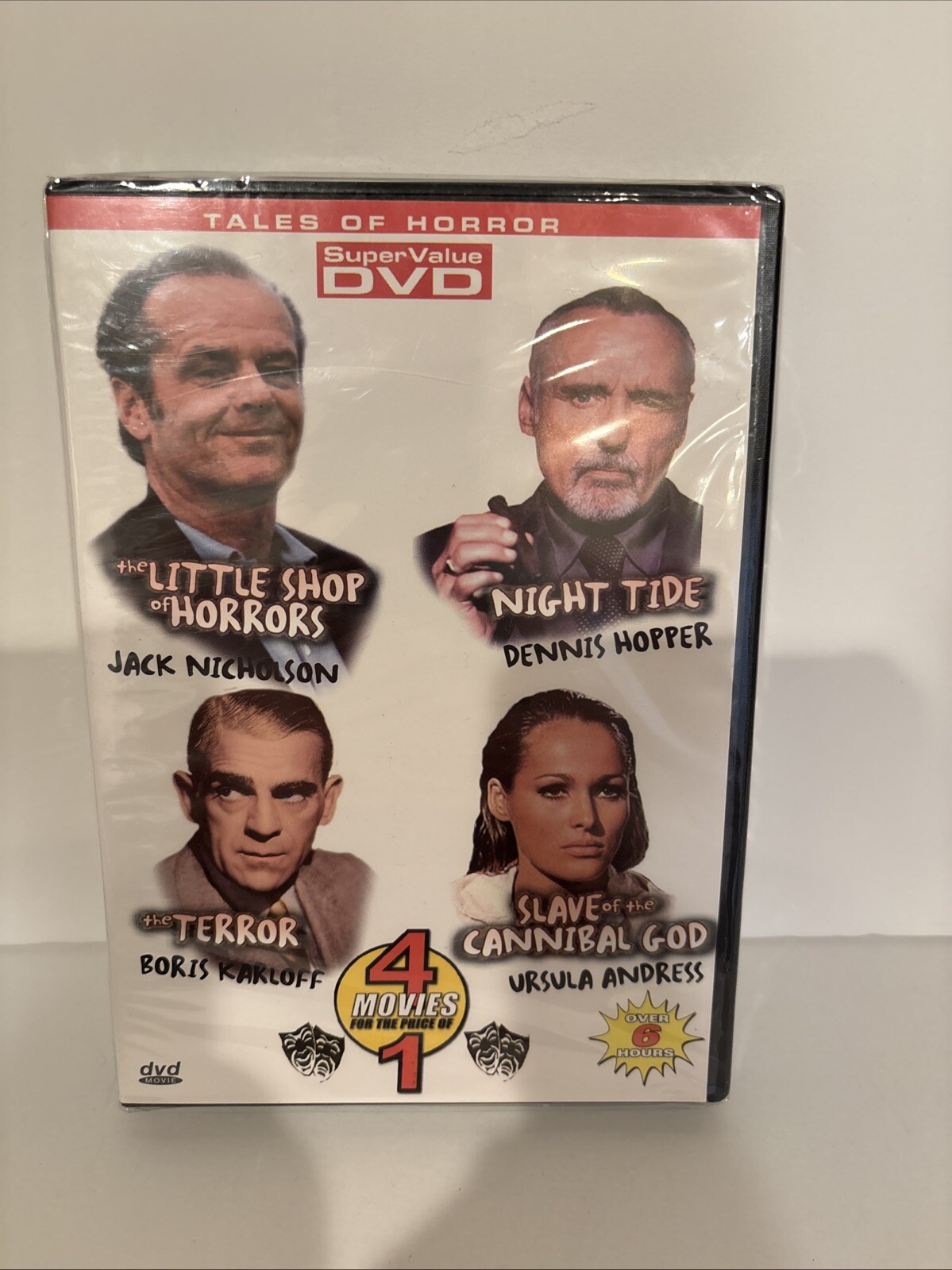 TALES OF HORROR: Little Shop of Horrors, Night Tide, The Terror, Sla – New