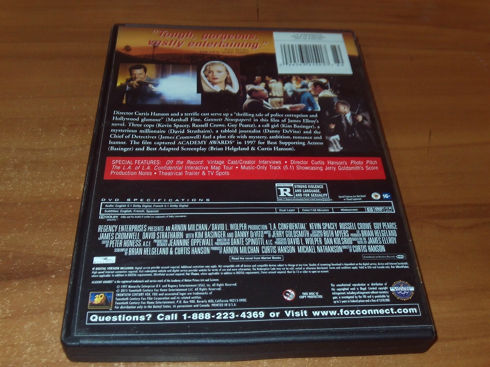 L.A. Confidential (DVD Widescreen, 1998) LA