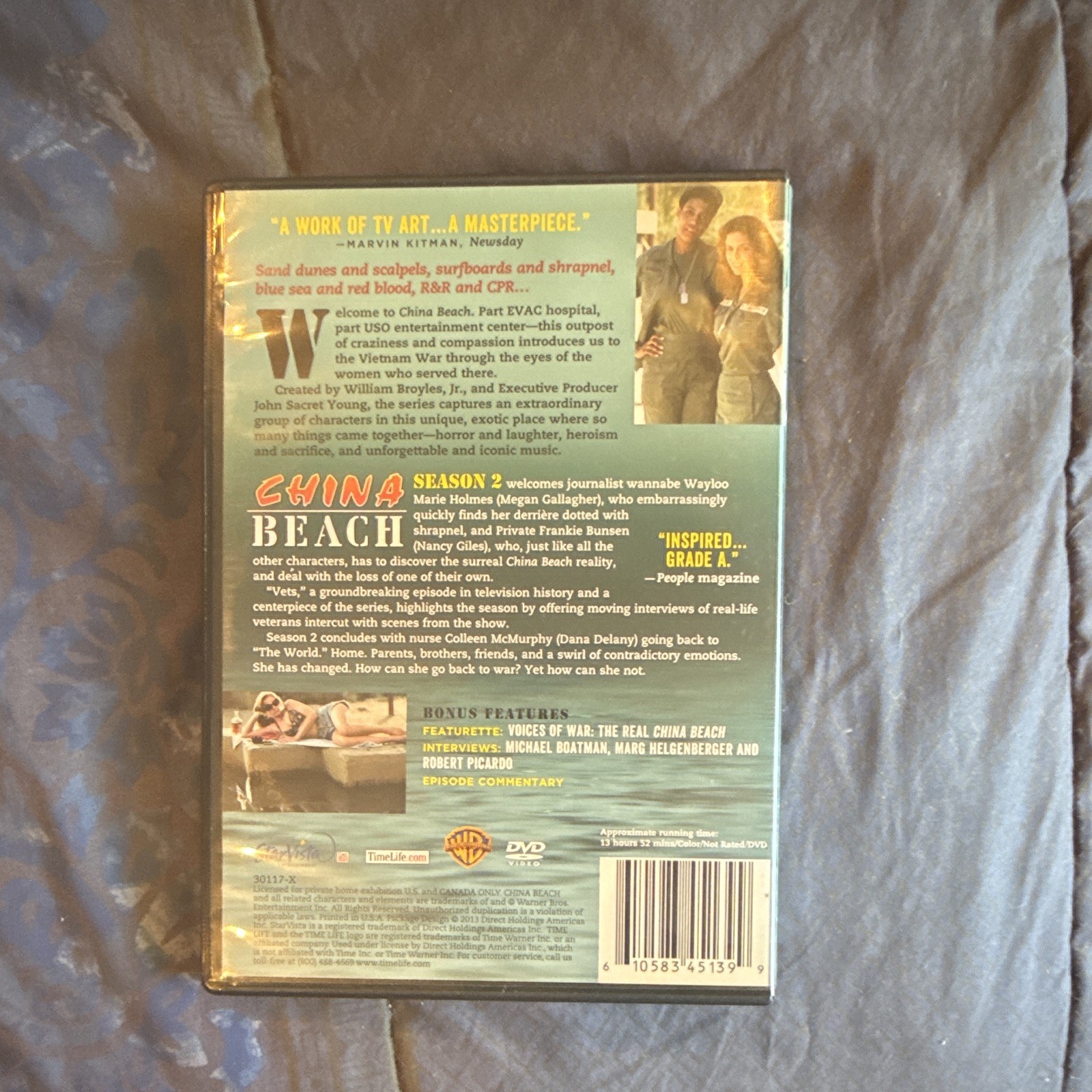 China Beach Season 2 DVD Interviews/Commentary Marg Helgenberger NR 832 min