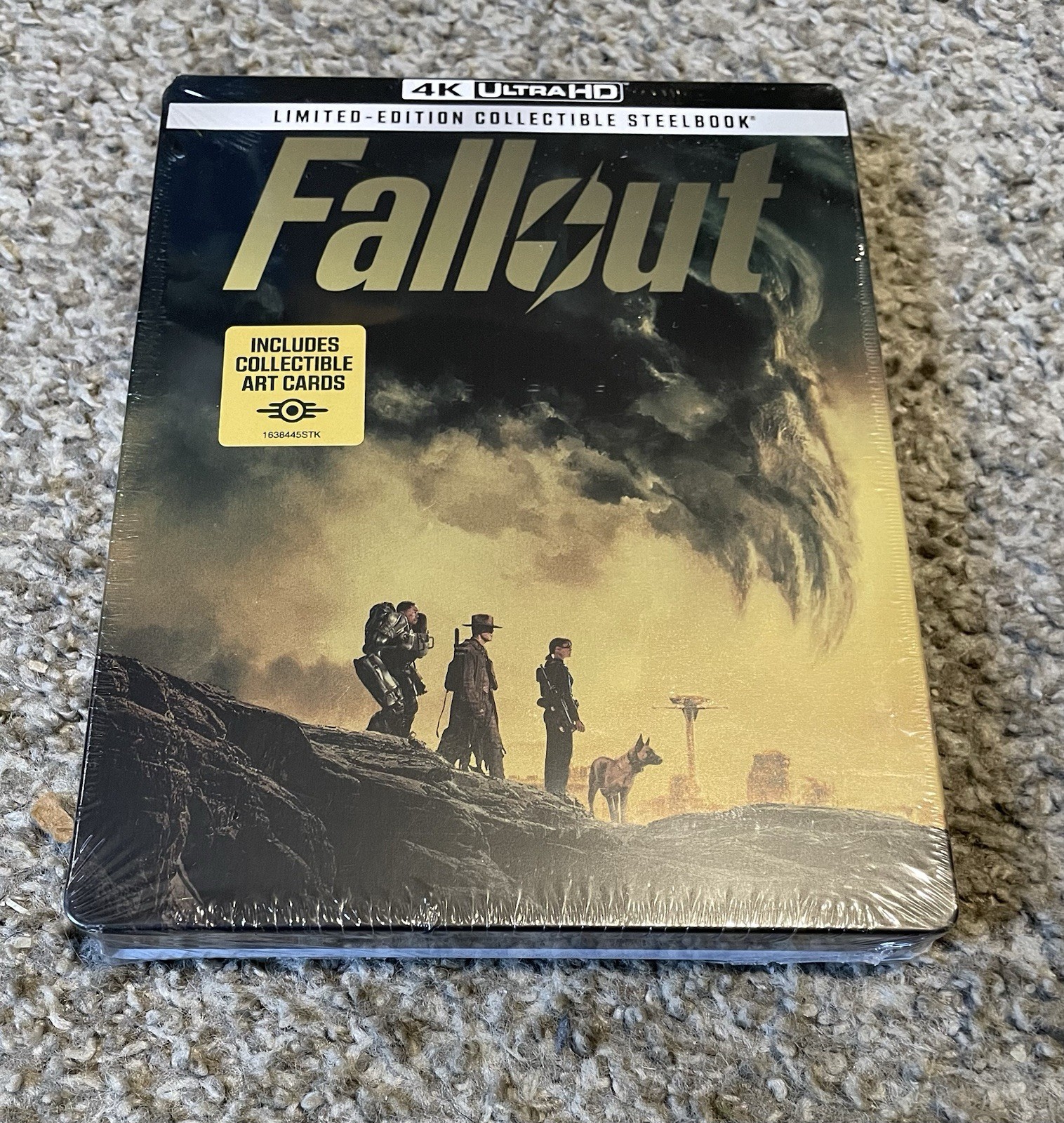 FALLOUT: SEASON 2 LIMITED EDITION STEELBOOK 4K ULTRA HD BLU-RAY (Brand New)