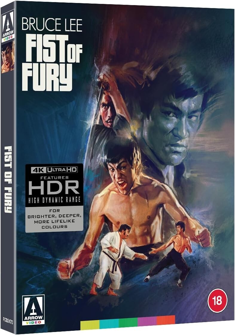 FIST OF FURY [4K UHD Blu-ray] (1971) Arrow Video UK Limited Edition Bruce Lee