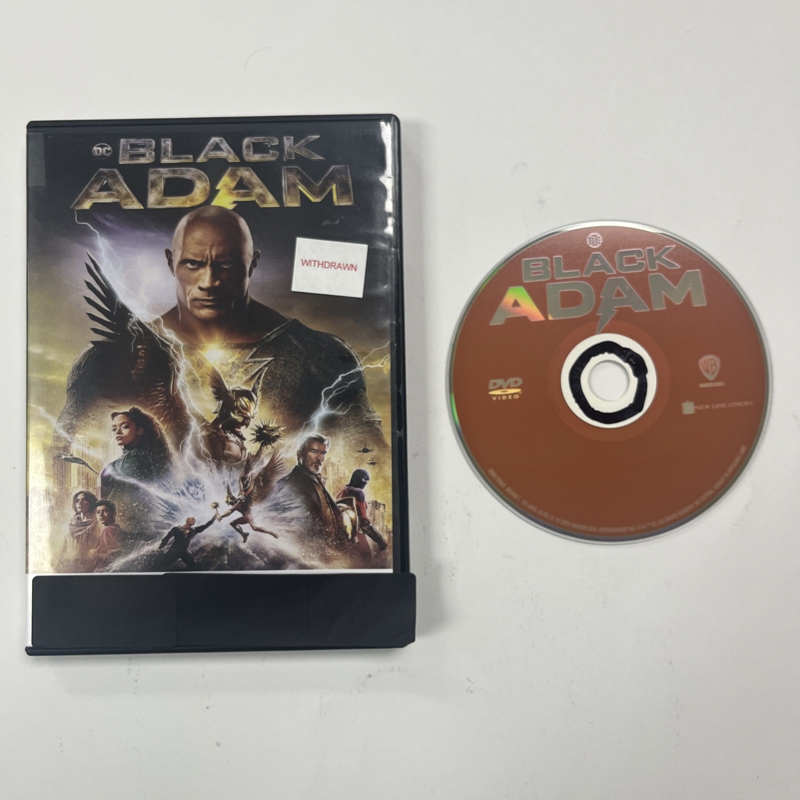 Black Adam (DVD, 2022) Dwayne JohnsonA