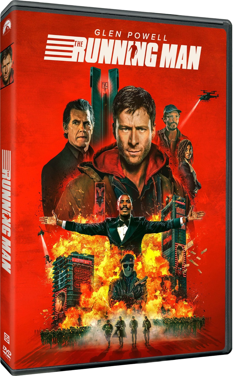 Paramount The Running Man DVD Movie, Action Adventure, Directed by Edgar Wright,