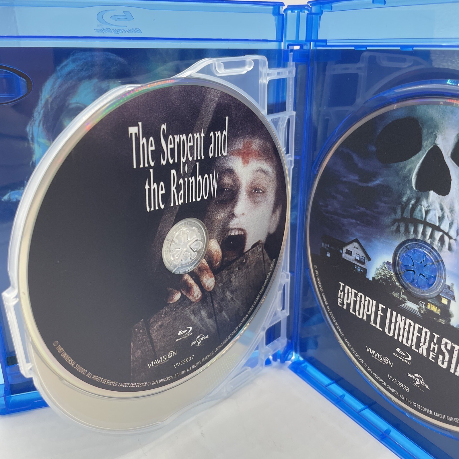 Wes Craven Collection Blu Ray Deadly Blessing The Serpent People Under Stairs