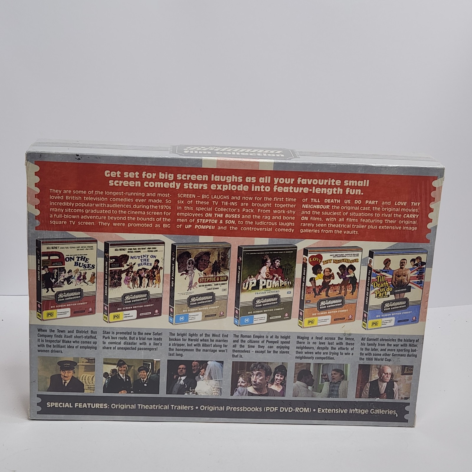 The Britannia Film Collection 1 DVD 6 Movies Box Set 6-Disc Brand New & Sealed