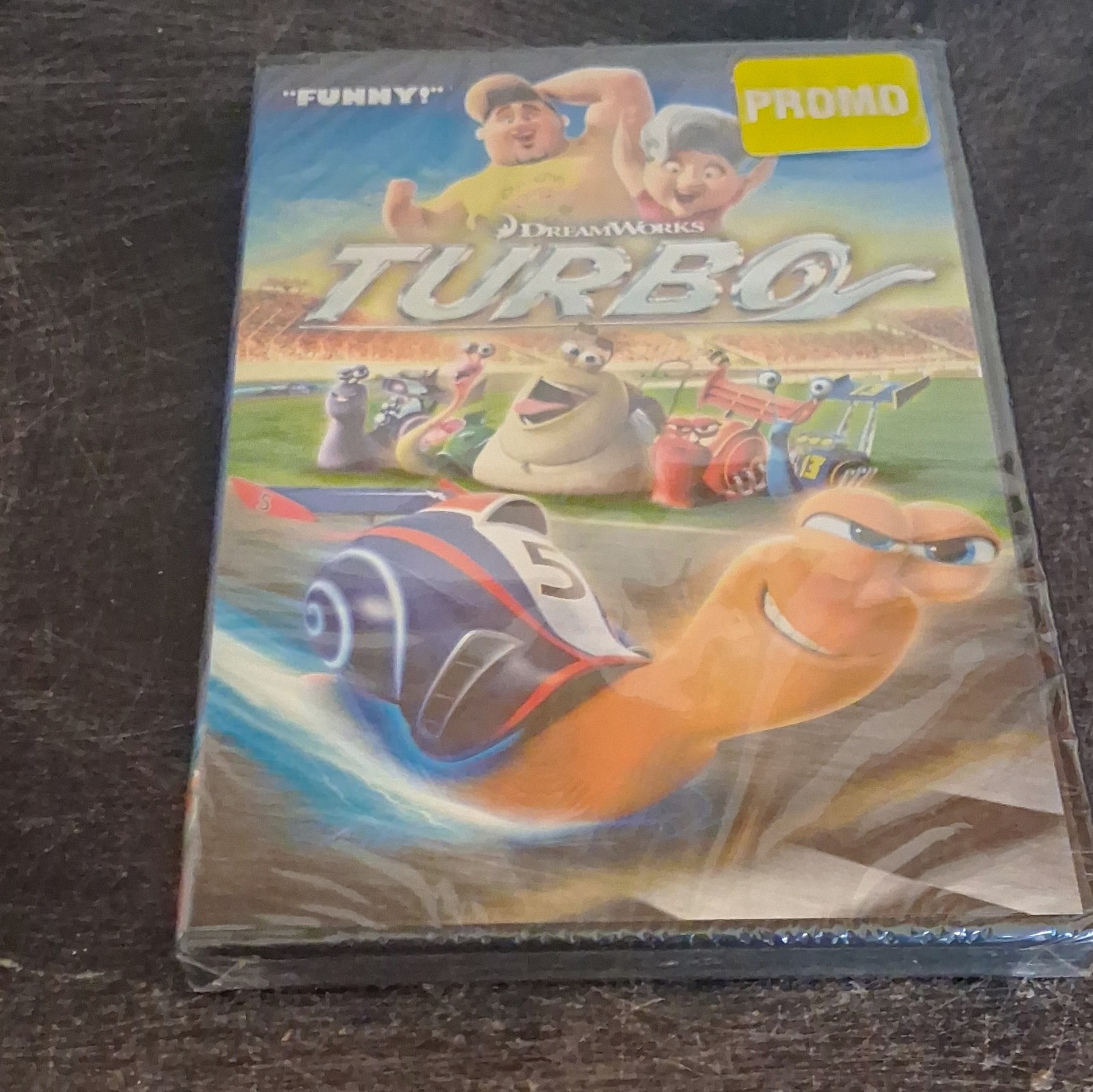 DreamWorks Animation Turbo DVD Widescreen PG 2013 w/ Tall DVD Case