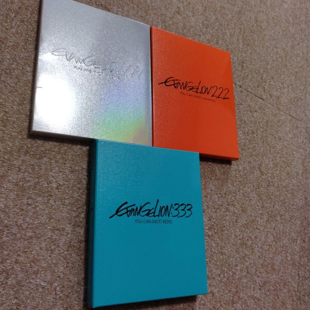 Rebuild of EVANGELION 1.11 & 2.22 & 3.33 Blu-ray Complete Set Limited Edition