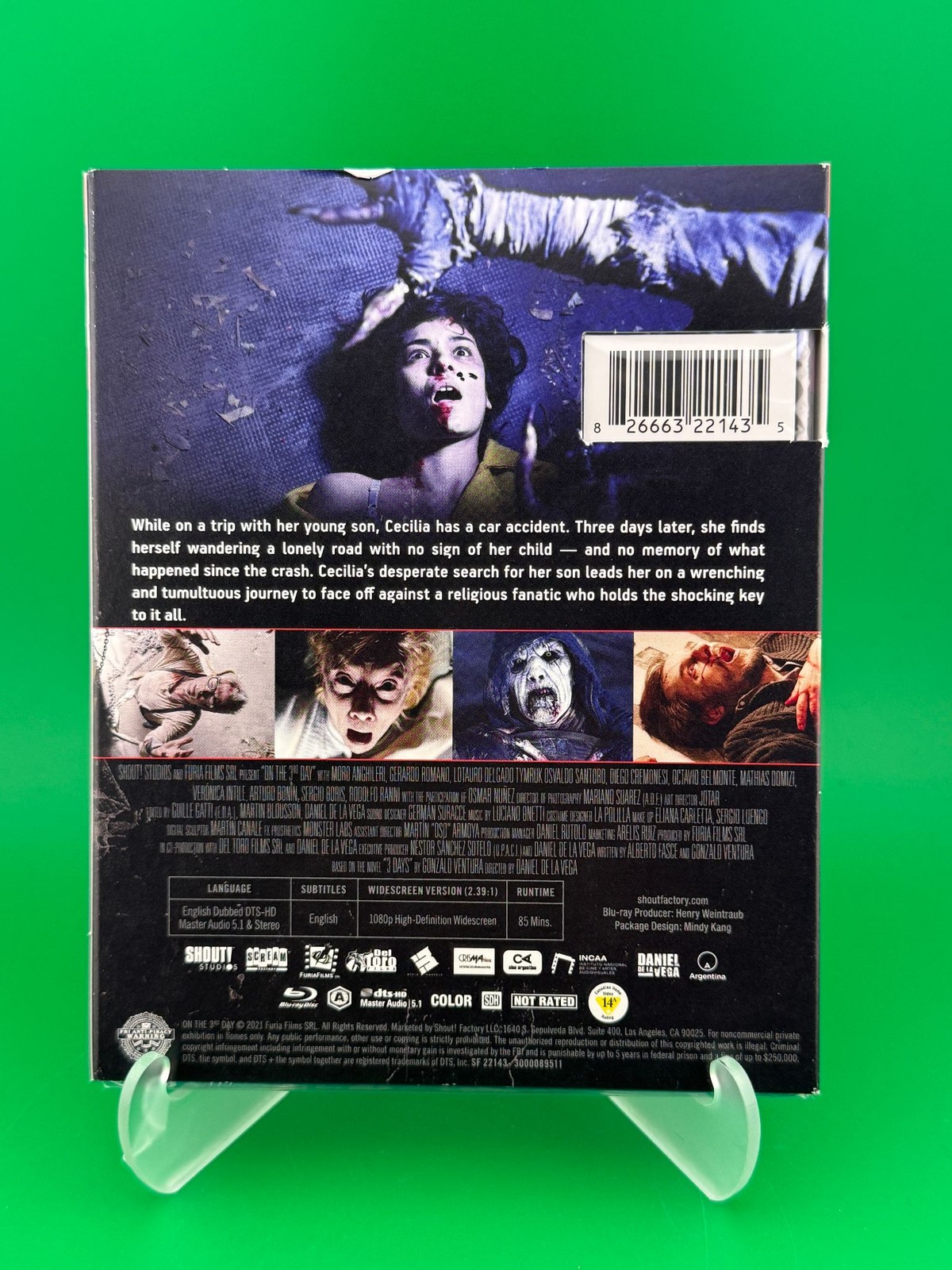 On The 3rd Day (Blu-ray 2021) NEW with Slipcover – Scream Factory – Free ship