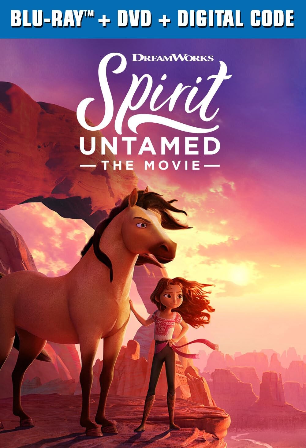 Spirit Untamed: The Movie – Blu-ray + DVD + Digital