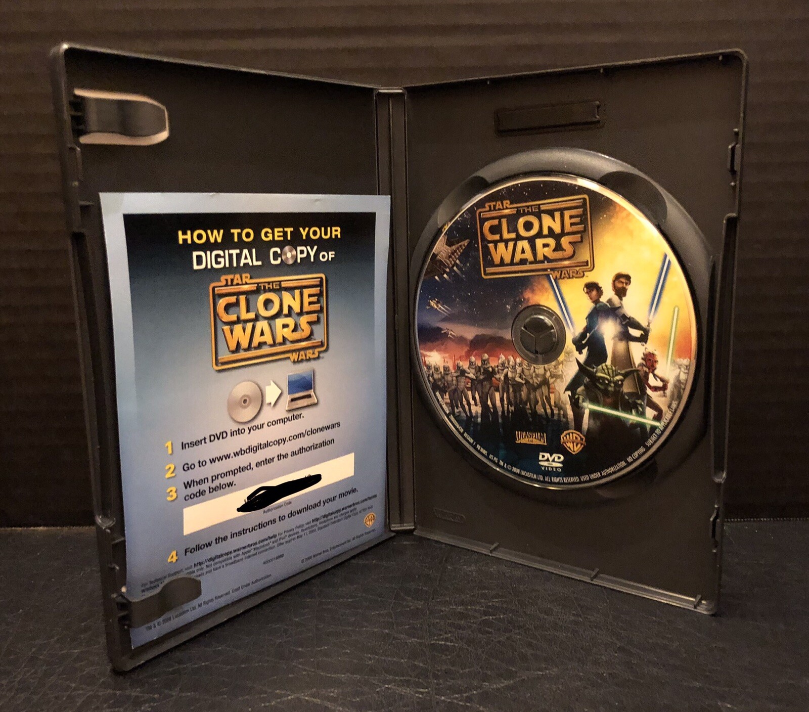 Star Wars – The Clone Wars – DVD – Dave Filoni – 2008 – Used