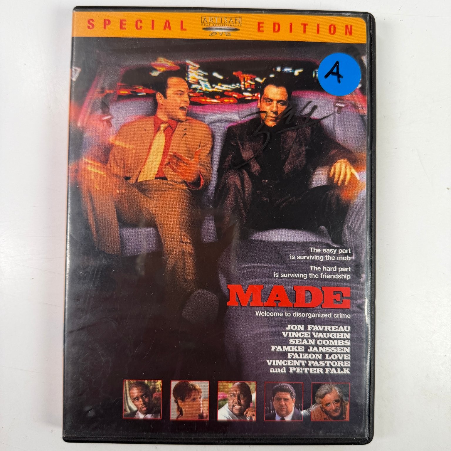 MADE DVD 2001 Special Edition Jon Favreau Vince Vaughn Sean Combs Peter Falk