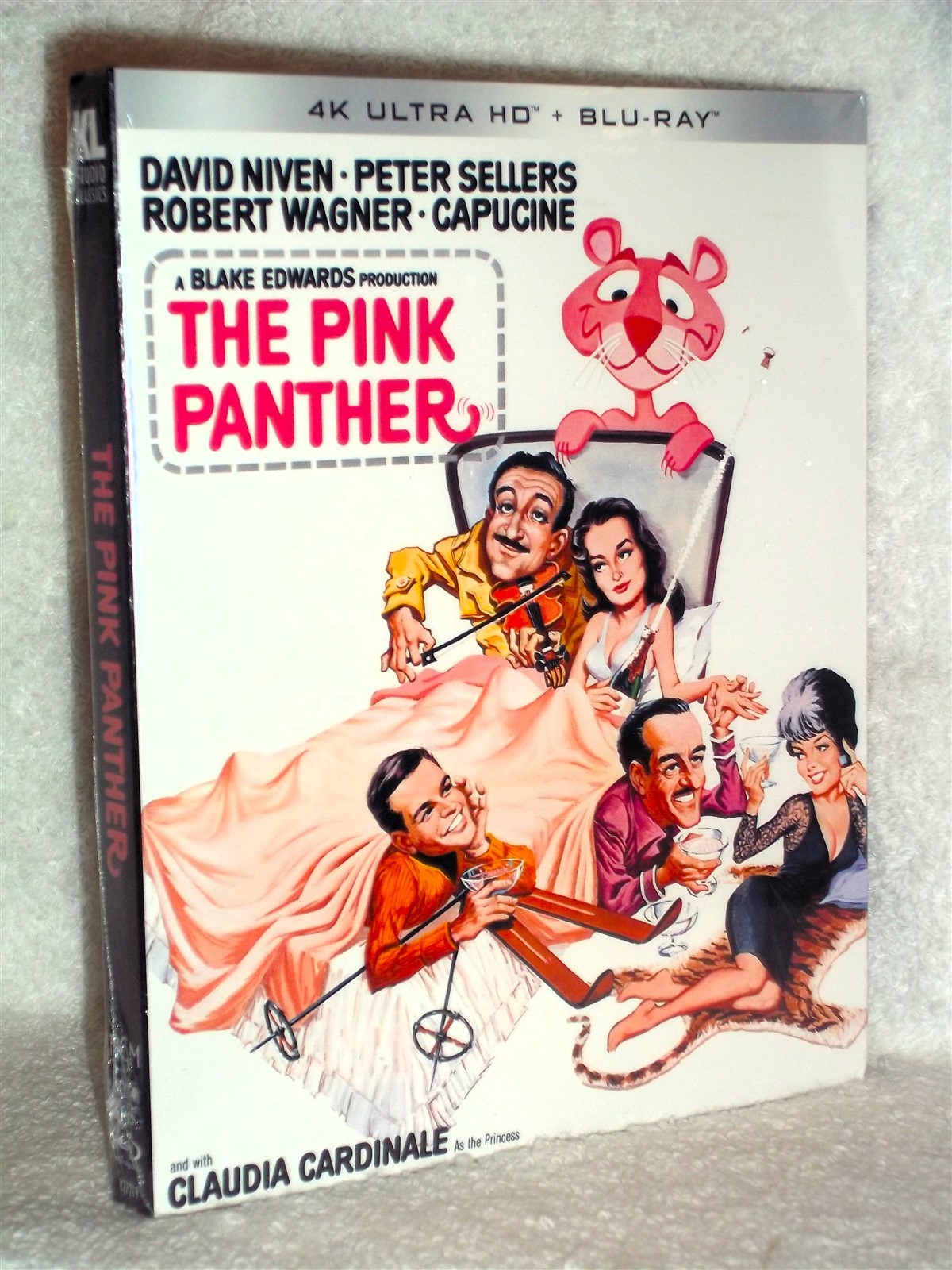 The Pink Panther (4K/Blu-ray, 2025) comedy cult mystery suspense Peter Sellers