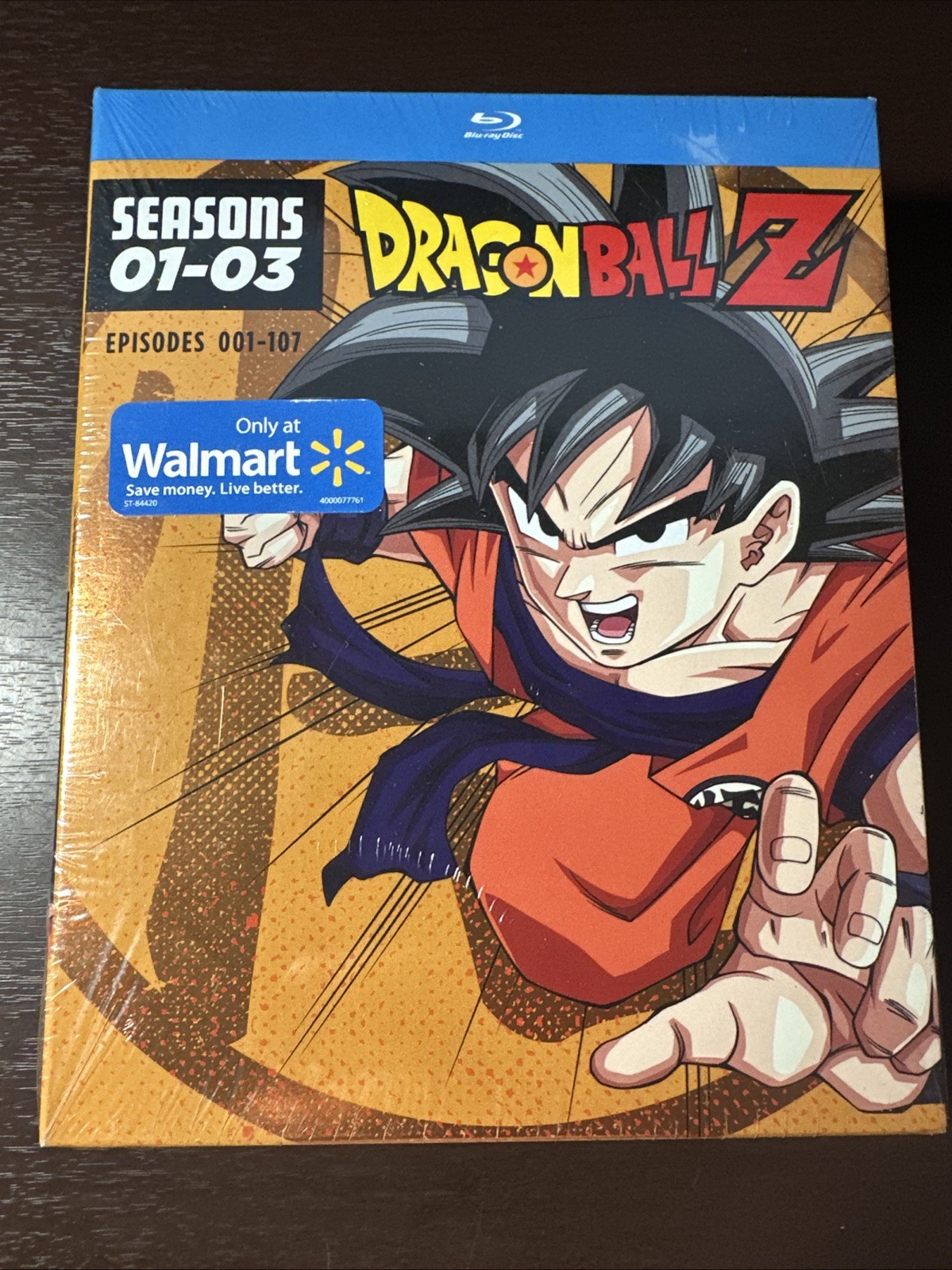 Dragon Ball Z Seasons 1-3 Blu-ray Box Set New Sealed Episod 1-107 FUNimation DBZ