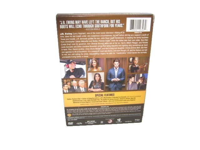 Dallas Complete Second Season 2 (DVD, 2013, TNT, WideScreen, 4 Discs) EXCELLENT