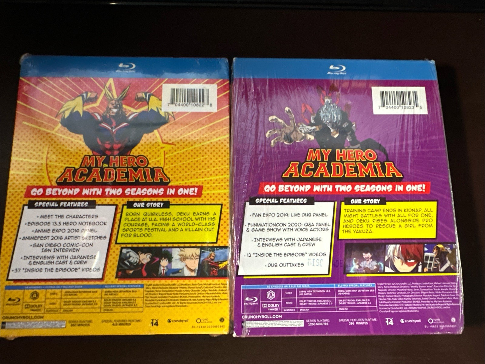 My Hero Academia: Season 1, 2, 3 & 4 Blu-ray New Sealed Anime 1-4 Episodes 1-88